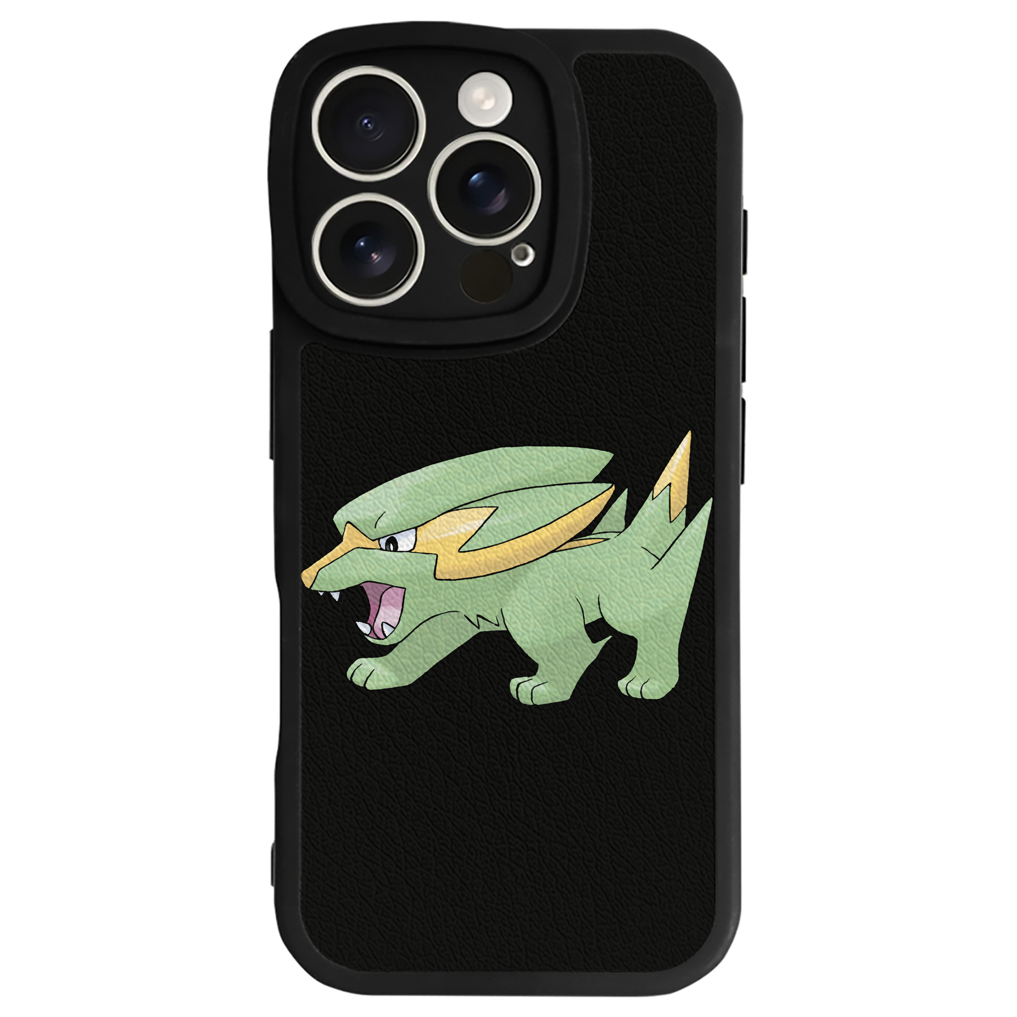 （画像用） ポケットモンスター Pokémon 【iPhone 16シリーズ対応】シリコンスマホケース（レザー調） 材質：シリコン